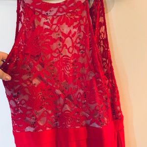 Red Long Dress